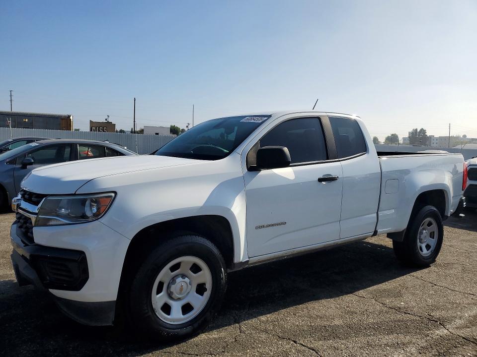 2021 Chevrolet Colorado VIN 1GCHSBEA2M1138455 COPART salvage auction — MINOR DENT/SCRATCHES, Nv - Dis/Dlr/Exp Only Clean Title (P), sold $6,600 on 2026-07-31 (photo 1)