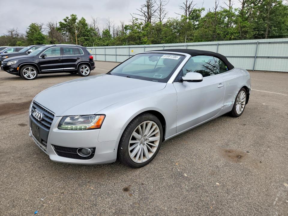 2011 Audi A5 VIN WAULFAFH9BN001939 COPART salvage auction — REAR END, Ny - Mv-907A Salvage Certificate, sold $500 on 2026-07-29 (photo 1)