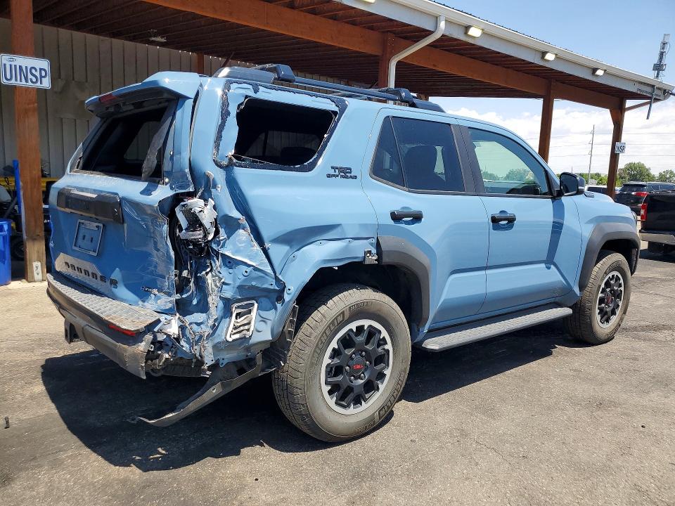 2025 Toyota 4runner VIN JTEVB5BR2S5001581 COPART salvage auction — REAR END, CO - PUBLIC - SALVAGE TITLE (P), sold $5,200 on 2026-07-23 (photo 3)