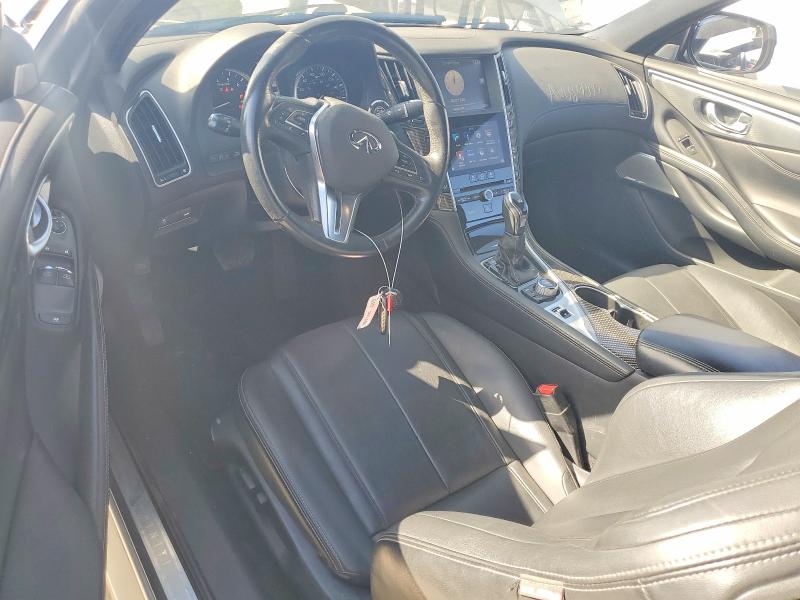 2018 Infiniti Q60 VIN JN1EV7EK0JM341535 COPART salvage auction — FRONT END, Tx - Cert Of Title-Rebuilt Salvage, sold $3,000 on 2026-07-06 (photo 8)