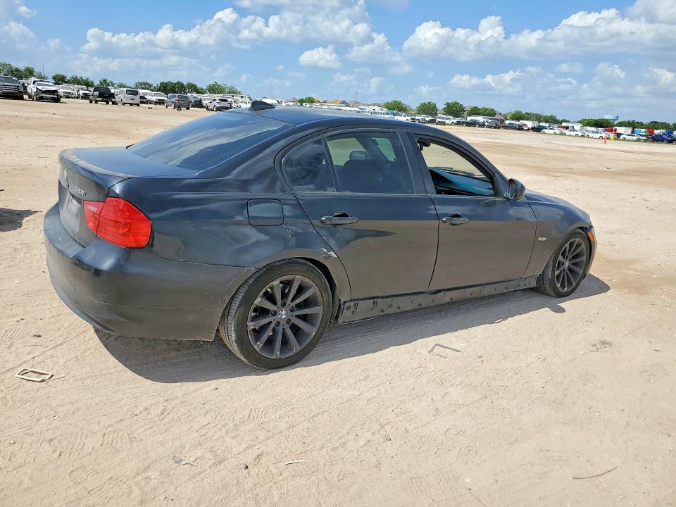 2011 BMW 3 series VIN WBAPH7G59BNN06673 COPART salvage auction — FRONT END, Tx - Salvage Vehicle Title, sold $825 on 2026-08-01 (photo 3)