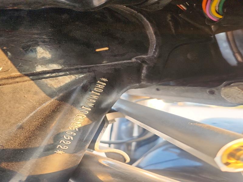 2012 Harley-Davidson FLHTCUTG VIN 1HD1MAM10CB856522 COPART salvage auction — FRONT END, Mi - Certificate Of Title, sold $3,000 on 2026-10-08 (photo 9)