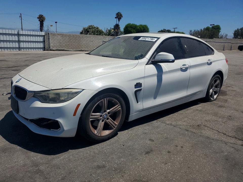 2015 BMW 4er VIN WBA4A9C58FGL85959 COPART salvage auction — VANDALISM, Ca - Salvage Certificate, sold $825 on 2026-07-23 (photo 1)