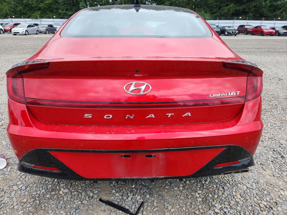 2020 Hyundai Sonata VIN 5NPEH4J2XLH052863 COPART salvage auction — FRONT END, Wa - Bill Of Sale, sold $2,350 on 2026-07-17 (photo 6)