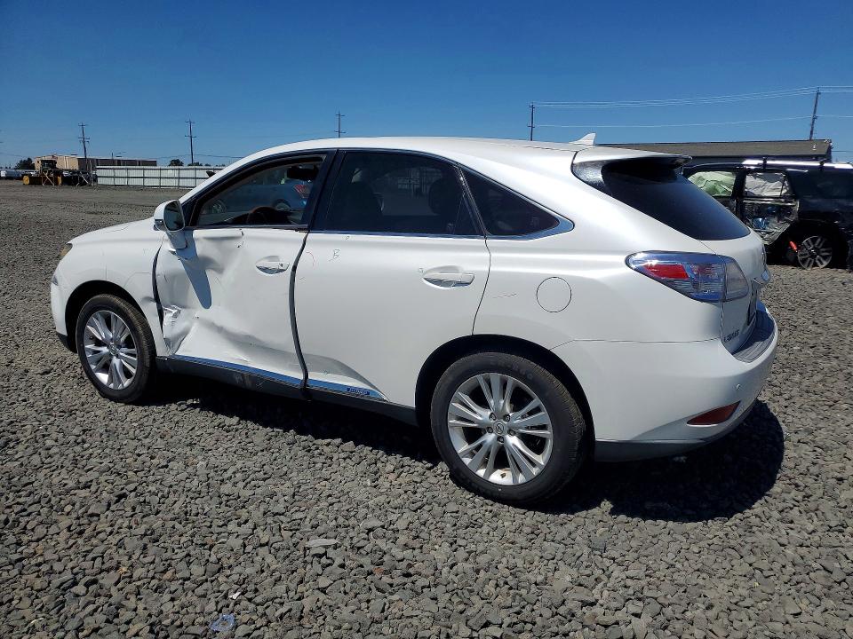 2010 Lexus Rx 450h VIN JTJZB1BA6A2003114 COPART salvage auction — SIDE, WA - BILL OF SALE, sold $2,750 on 2026-07-29 (photo 2)