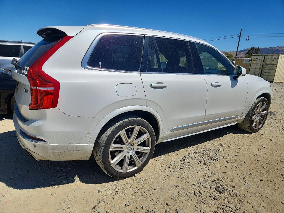 2016 Volvo Xc90 VIN YV4BC0PL6G1078266 COPART salvage auction — SIDE, CA - SALVAGE CERTIFICATE, sold $8,100 on 2026-08-06 (photo 3)