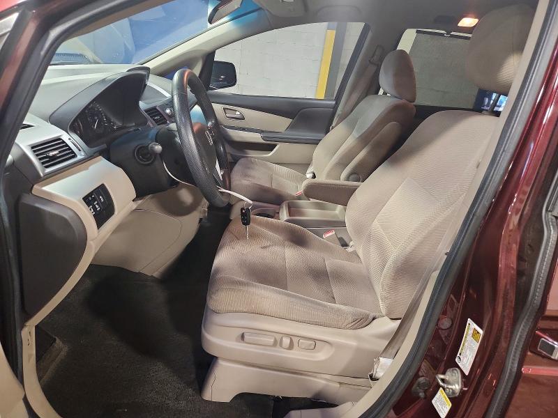 2012 Honda Odyssey VIN 5FNRL5H42CB120486 COPART salvage auction — FRONT END, Pa - Cert Of Salv-R=Reconstructed, sold $150 on 2026-07-20 (photo 7)