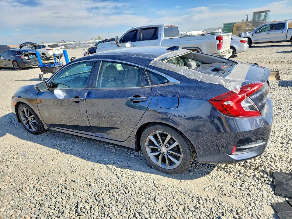 2019 Honda Civic VIN JHMFC1F7XKX011544 COPART salvage auction — HAIL, CO - CERTIFICATE OF TITLE (P), sold $275 on 2026-07-21 (photo 2)