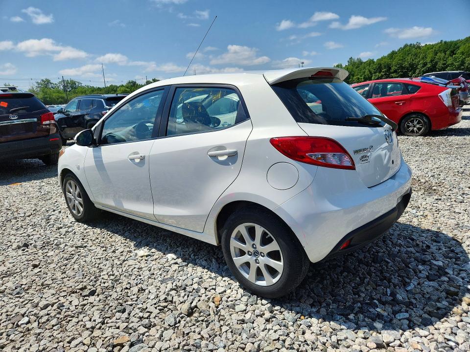 2013 Mazda 2 VIN JM1DE1LZ1D0165578 COPART salvage auction — FRONT END, Ma - Cert Of Title-Reconstrctd Coll, sold $1,000 on 2026-07-21 (photo 2)