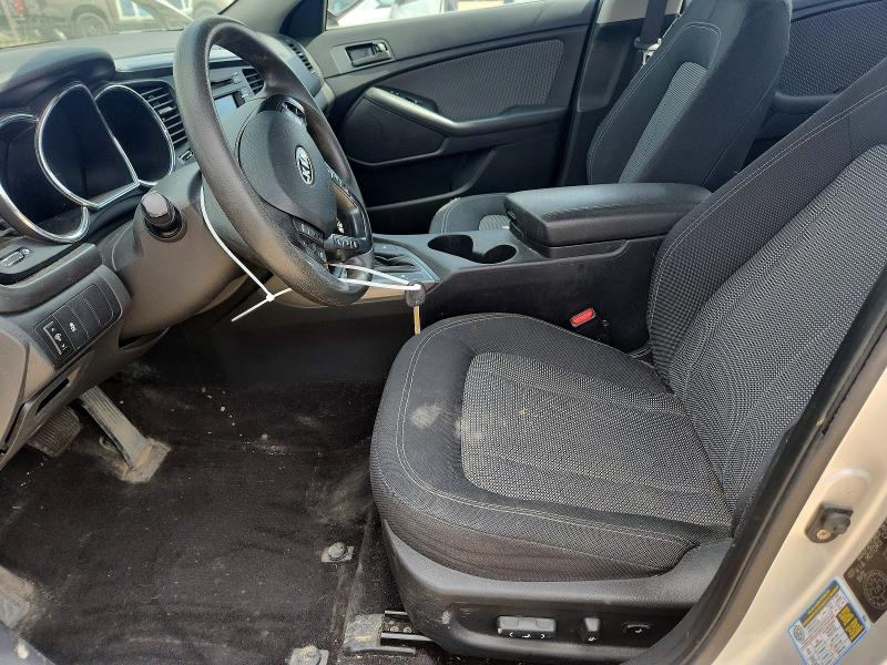 2011 Kia Optima VIN KNAGM4A77B5206781 COPART salvage auction — FRONT END, AB - BOS - SALVAGE, sold $475 on 2026-07-30 (photo 7)