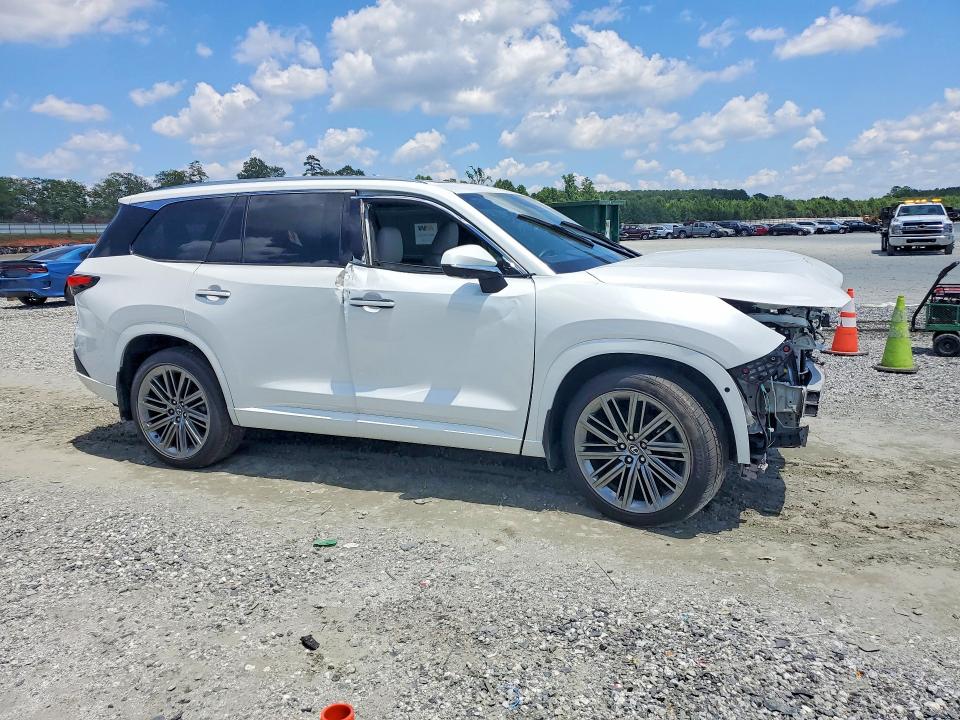2024 Lexus Tx VIN 5TDAAAB66RS018571 COPART salvage auction — FRONT END, Nh - Cert Of Title-Salvage, sold $12,700 on 2026-07-29 (photo 4)