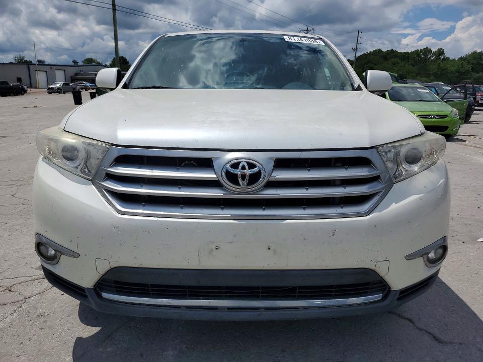 2012 Toyota Highlander VIN 5TDYK3EH4CS060703 COPART salvage auction — MINOR DENT/SCRATCHES, Tx - Dealer Only Clean Title (P), sold $6,300 on 2026-07-29 (photo 5)