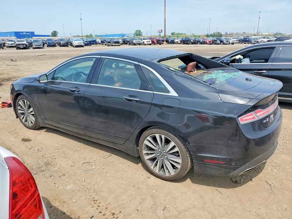 2019 Lincoln Mkz VIN 3LN6L5FC1KR633931 COPART salvage auction — HAIL, Mi - Cert Of Title-Rebuilt Salvage, sold $8,100 on 2026-07-17 (photo 2)