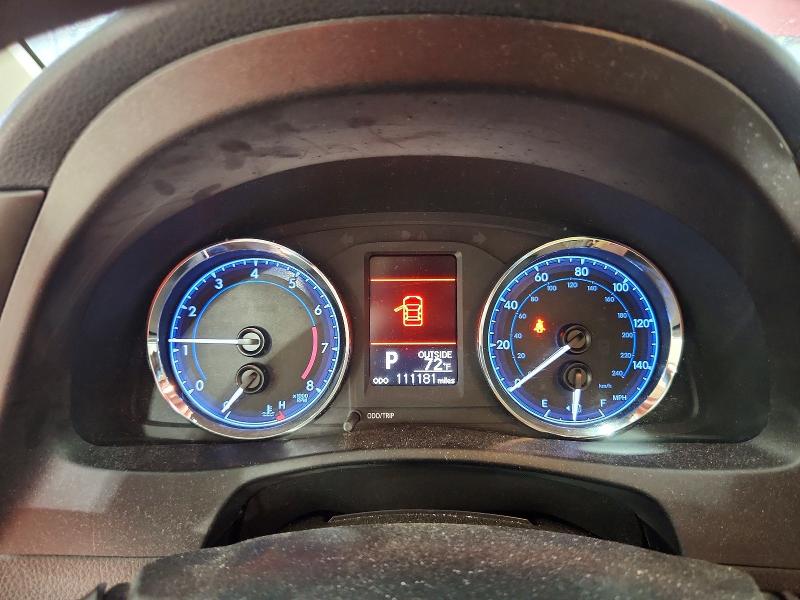 2018 Toyota VIN 5YFBURHE1JP826140 COPART salvage auction — FRONT END, Pa - Certificate Of Salvage, sold $4,450 on 2026-07-17 (photo 9)