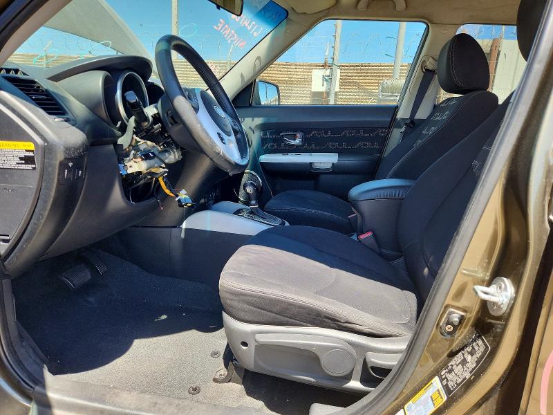 2012 Kia Soul VIN KNDJT2A6XC7371821 COPART salvage auction — VANDALISM, Ca - Salvage Certificate, sold $450 on 2026-07-16 (photo 7)