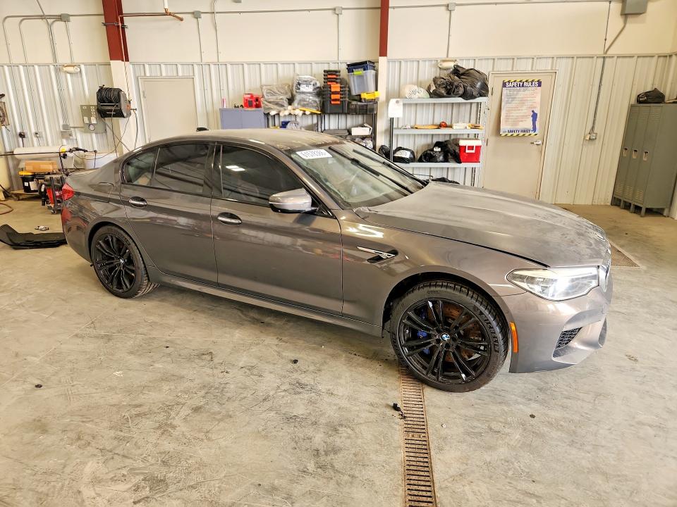2018 BMW M5 VIN WBSJF0C58JB282204 COPART salvage auction — STRIPPED, Id - Salvage Certificate Of Title, sold $15,000 on 2026-08-25 (photo 4)