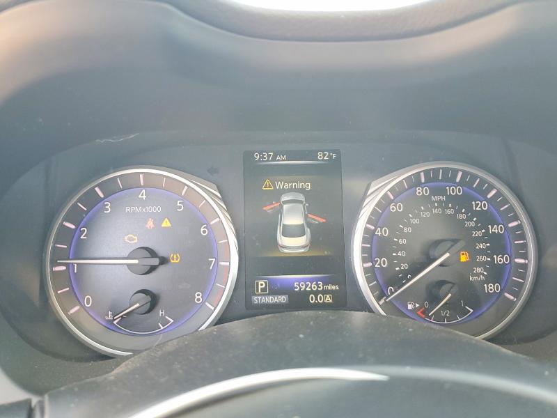 2016 Infiniti Q50 VIN JN1CV7AP6GM202558 COPART salvage auction — MECHANICAL, Ca - Salvage Certificate, sold $4,000 on 2026-07-30 (photo 9)
