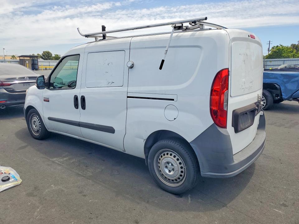 2016 Ram Promaster city VIN ZFBERFAT7G6B09768 COPART salvage auction — MECHANICAL, Ca - Dis/Dlr/Exp Only Clean Title, sold $600 on 2026-07-20 (photo 2)