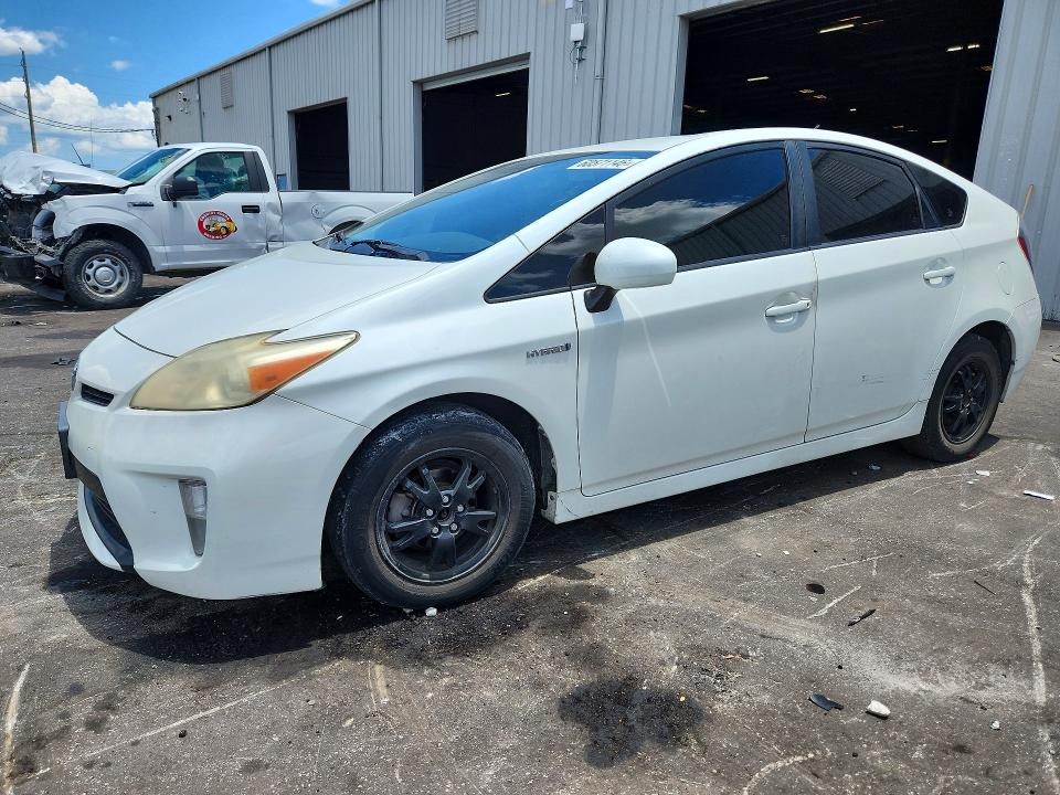 2013 Toyota Prius VIN JTDKN3DU3D5682938 COPART salvage auction — FRONT END, Fl - Certificate Of Title, sold $2,900 on 2026-07-15 (photo 1)