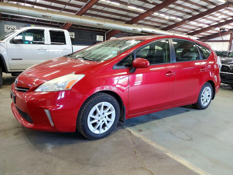 2013 Toyota Prius v VIN JTDZN3EU4D3190475 COPART salvage auction — MINOR DENT/SCRATCHES, Vt - Certificate Of Title (P), sold $6,700 on 2026-07-22 (photo 1)