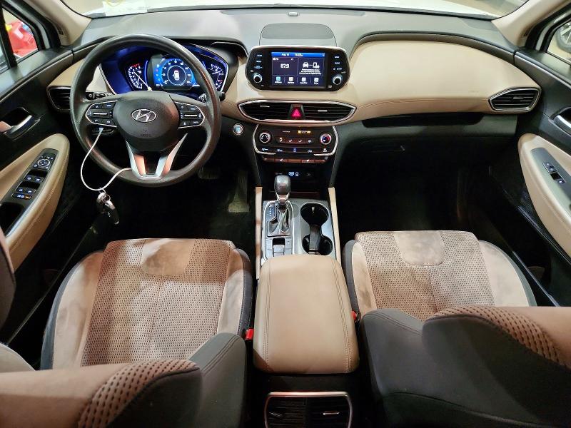 2019 Hyundai Santa fe VIN 5NMS3CAD0KH007696 COPART salvage auction — MINOR DENT/SCRATCHES, IN - CERTIFICATE OF TITLE (P), sold $6,900 on 2026-07-18 (photo 8)