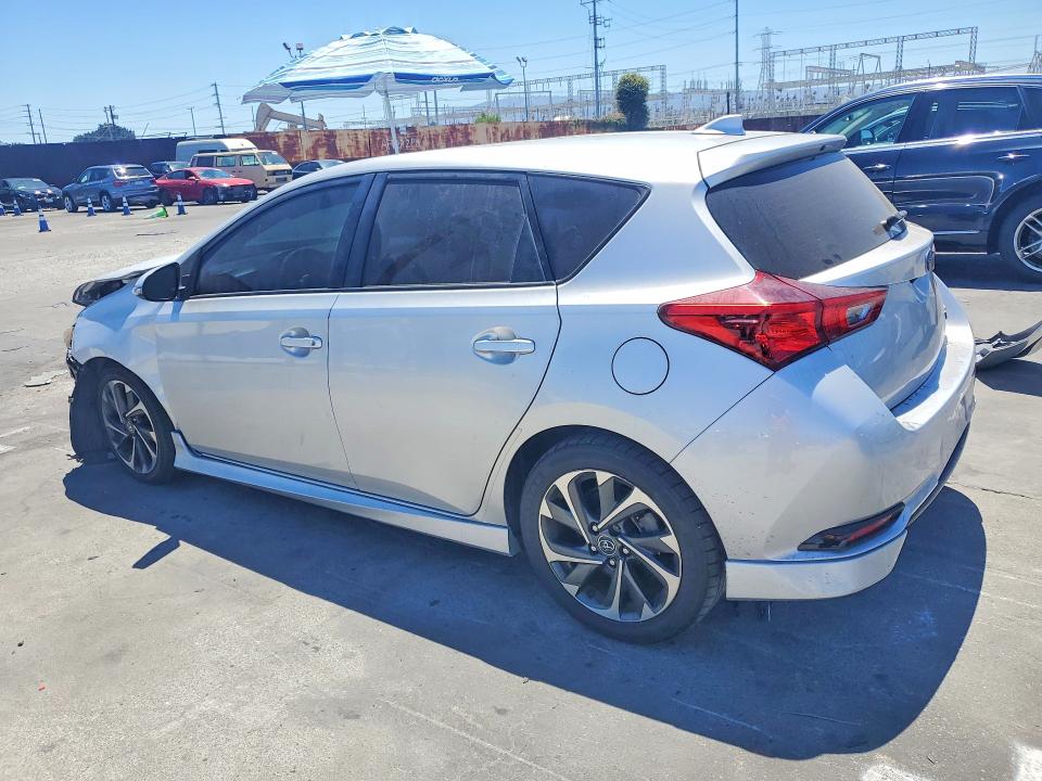 2017 Toyota Corolla VIN JTNKARJE3HJ524250 COPART salvage auction — FRONT END, Ca - Salvage Certificate, sold $1,250 on 2026-07-31 (photo 2)