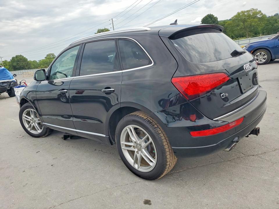 2015 Audi Q5 VIN WA1CMAFP9FA147345 COPART salvage auction — FRONT END, TN - SALVAGE CERTIFICATE, sold $750 on 2026-08-26 (photo 2)