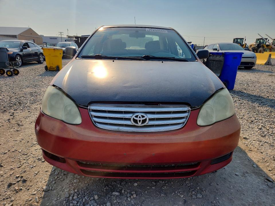 2003 Toyota Corolla VIN 1NXBR32E13Z087439 COPART salvage auction — REAR END, Co - Public - Salvage Title, sold $575 on 2026-07-09 (photo 5)