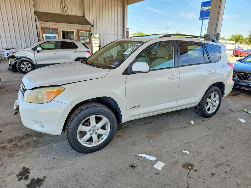 2008 Toyota Rav 4 VIN JTMBD31V885134357 COPART salvage auction — REAR END, In - Cert Of Title-Salvage Title, sold $90 on 2026-07-27 (photo 1)