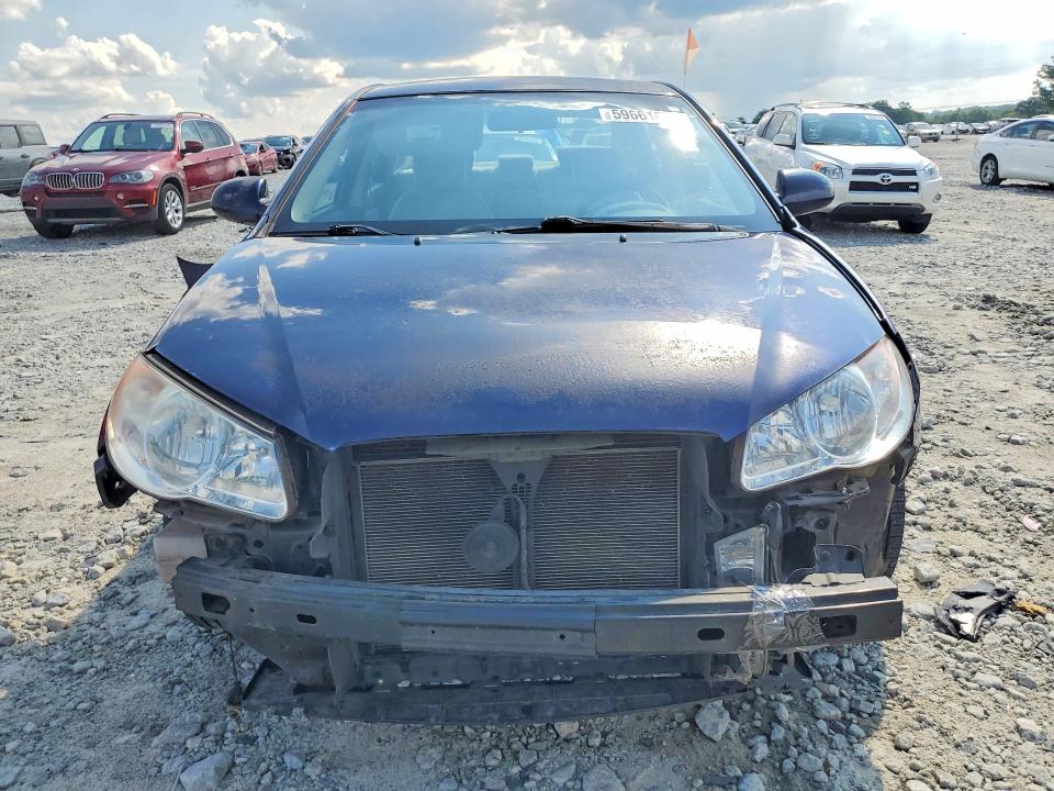 2009 Hyundai Elantra VIN KMHDU46D09U604401 COPART salvage auction — FRONT END, GA - CERT OF TITLE-SALVAGE (P), sold $675 on 2026-07-13 (photo 5)