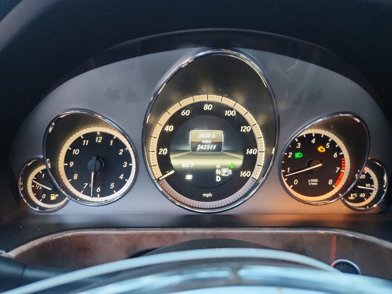 2013 Mercedes-benz E-klasse VIN WDDHF8JB0DA737009 COPART salvage auction — NORMAL WEAR, Nc - Dealer Only Clean Title, sold $1,400 on 2026-07-31 (photo 9)