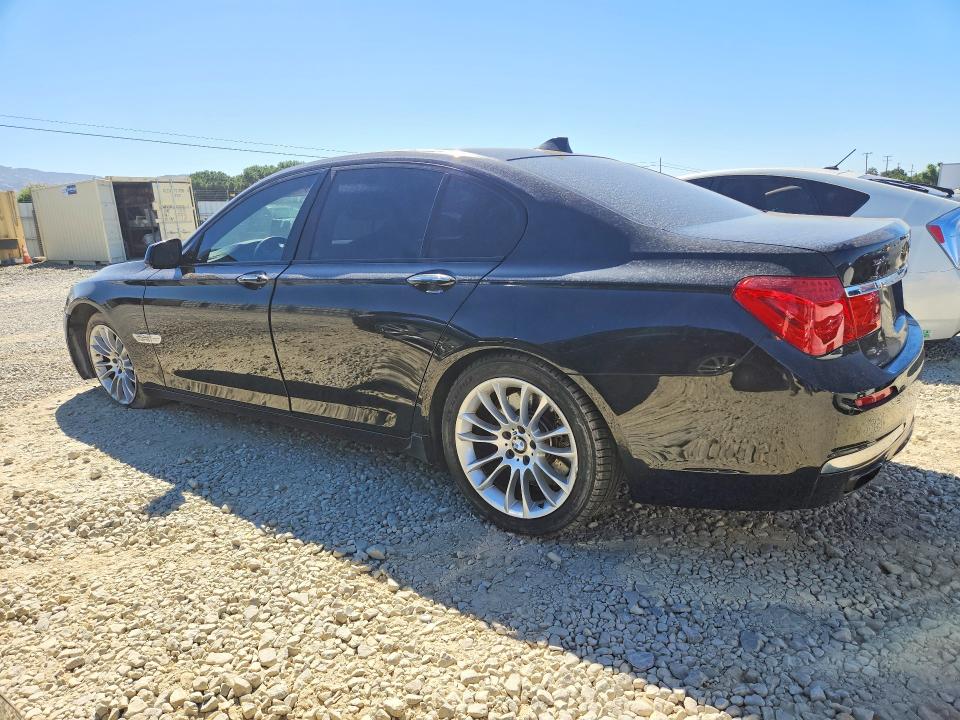 2010 BMW 7 series VIN WBAKA8C52ACY36000 COPART salvage auction — FRONT END, Ca - Salvage Certificate, sold $60 on 2026-07-30 (photo 2)