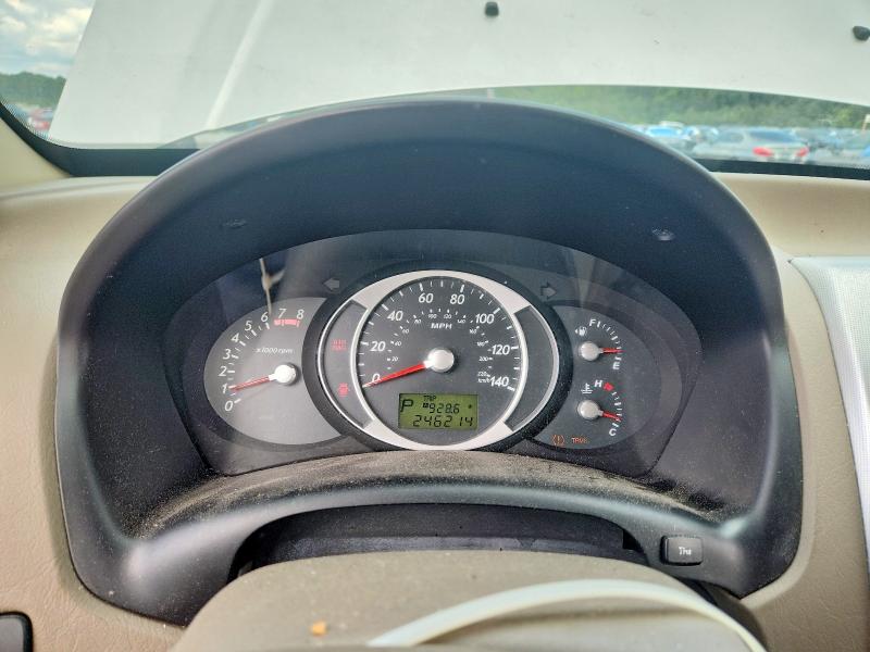 2008 Hyundai Tucson VIN KM8JN12D08U812717 COPART salvage auction — FRONT END, Ga - Cert Of Title-Salvage, sold $400 on 2026-07-30 (photo 9)
