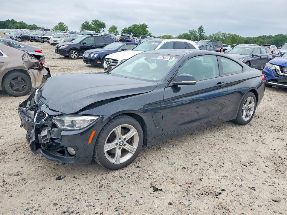 2014 BMW VIN WBA3N9C53EK245202 COPART salvage auction — FRONT END, Ma - Cert Of Title-Reconstrctd Coll, sold $375 on 2026-07-22 (photo 1)