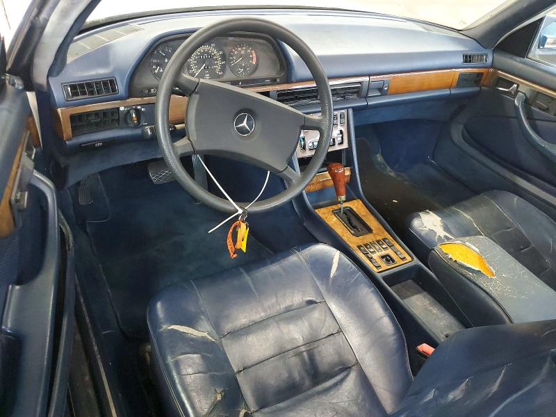 1984 Mercedes-benz 500 VIN WDBCA44A3EA019226 COPART salvage auction — MINOR DENT/SCRATCHES, AZ - CERTIFICATE OF TITLE, sold $625 on 2026-07-27 (photo 8)