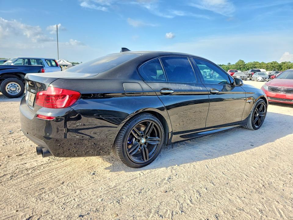 2015 BMW 5er VIN WBAKN9C58FD961322 COPART salvage auction — REJECTED REPAIR, TX - SALVAGE VEHICLE TITLE, sold $2,900 on 2026-07-28 (photo 3)