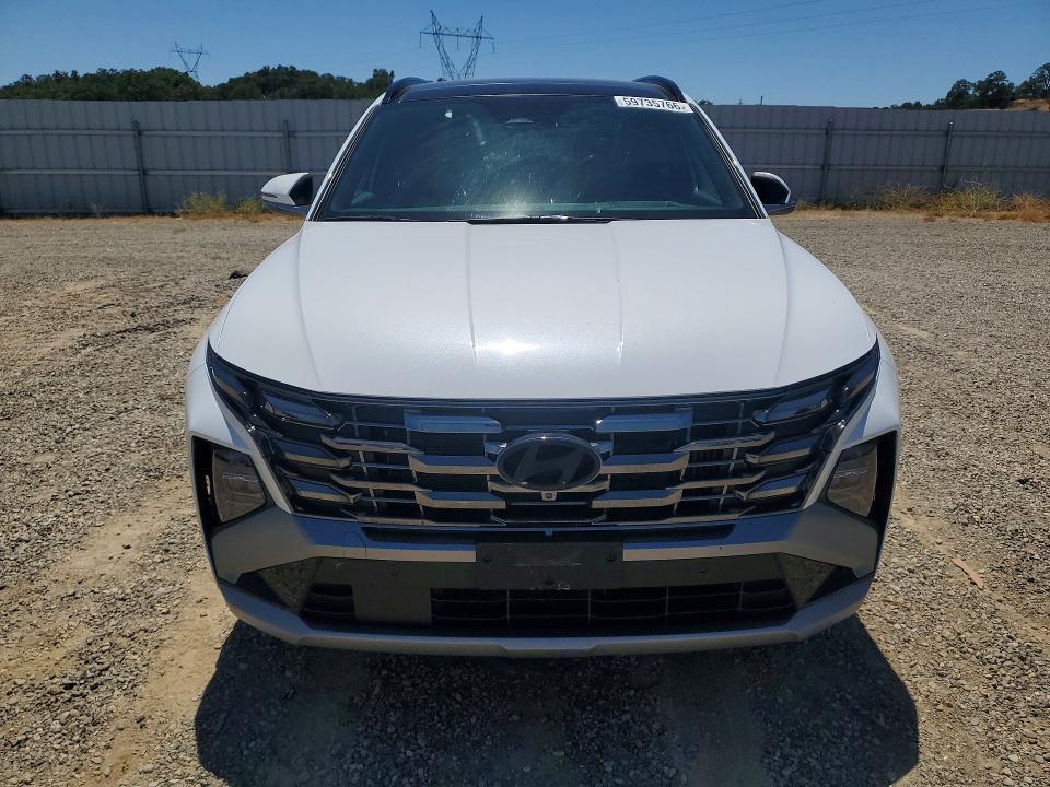 2025 Hyundai Tucson VIN KM8JFDD25SU264585 COPART salvage auction — REAR END, Ca - Salvage Certificate, sold $12,600 on 2026-07-31 (photo 5)
