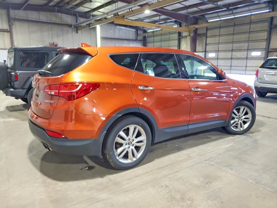 2013 Hyundai Santa fe VIN 5XYZW3LA3DG041668 COPART salvage auction — MECHANICAL, Ia - Certificate Of Title, sold $1,200 on 2026-07-25 (photo 3)