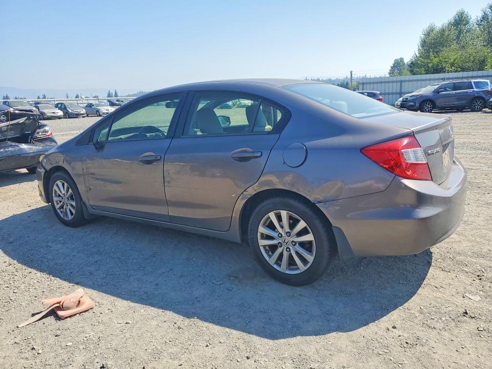2012 Honda Civic VIN JHMFB2F87CS006494 COPART salvage auction — SIDE, Wa - Bill Of Sale, sold $60 on 2026-07-27 (photo 2)