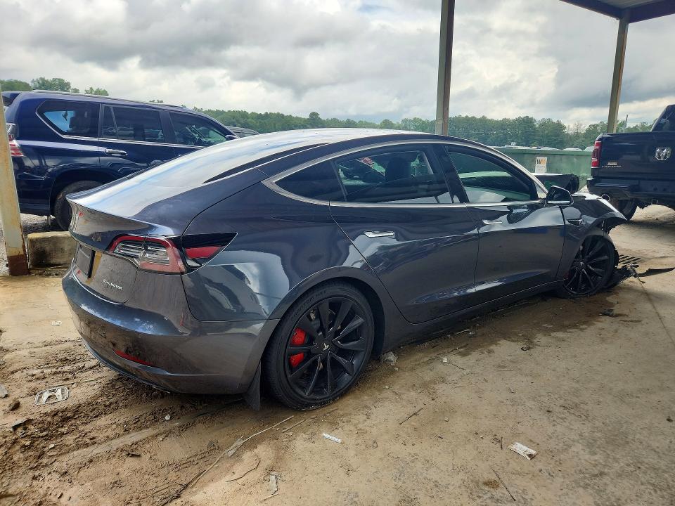 2020 Tesla Model 3 VIN 5YJ3E1EB5LF619925 COPART salvage auction — FRONT END, Al - Cert Of Title-Salvage Title, sold $150 on 2026-07-28 (photo 3)