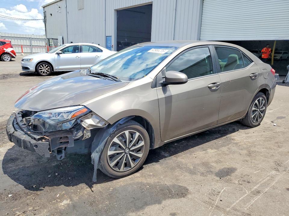2017 Toyota Corolla VIN 5YFBURHE5HP734670 COPART salvage auction — FRONT END, Fl - Cert Of Ttl-Rebuilt&Slvg Rbld, sold $3,850 on 2026-07-22 (photo 1)