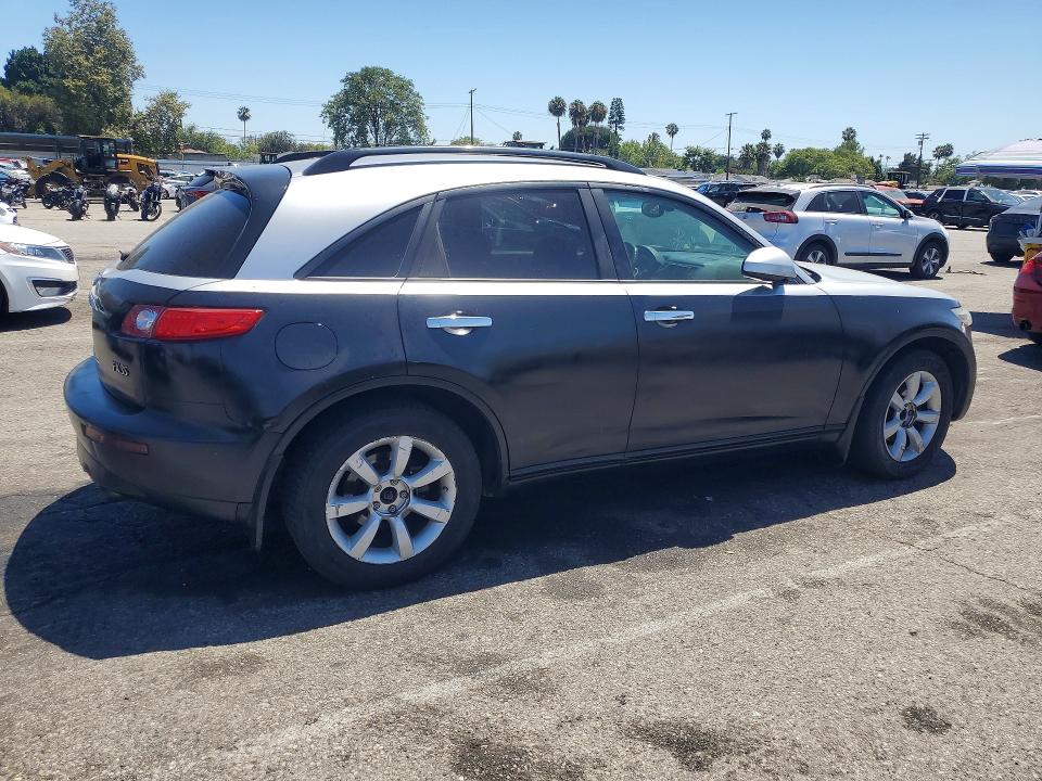 2005 Infiniti Fx VIN JNRAS08U25X104025 COPART salvage auction — SIDE, Ca - Salvage Certificate, sold $400 on 2026-07-31 (photo 3)