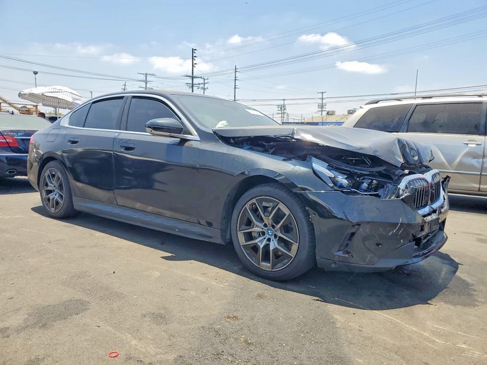2024 BMW I5 VIN WBY33FK00RCR63611 COPART salvage auction — FRONT END, CA - SALVAGE CERTIFICATE, sold $15,700 on 2026-09-14 (photo 4)