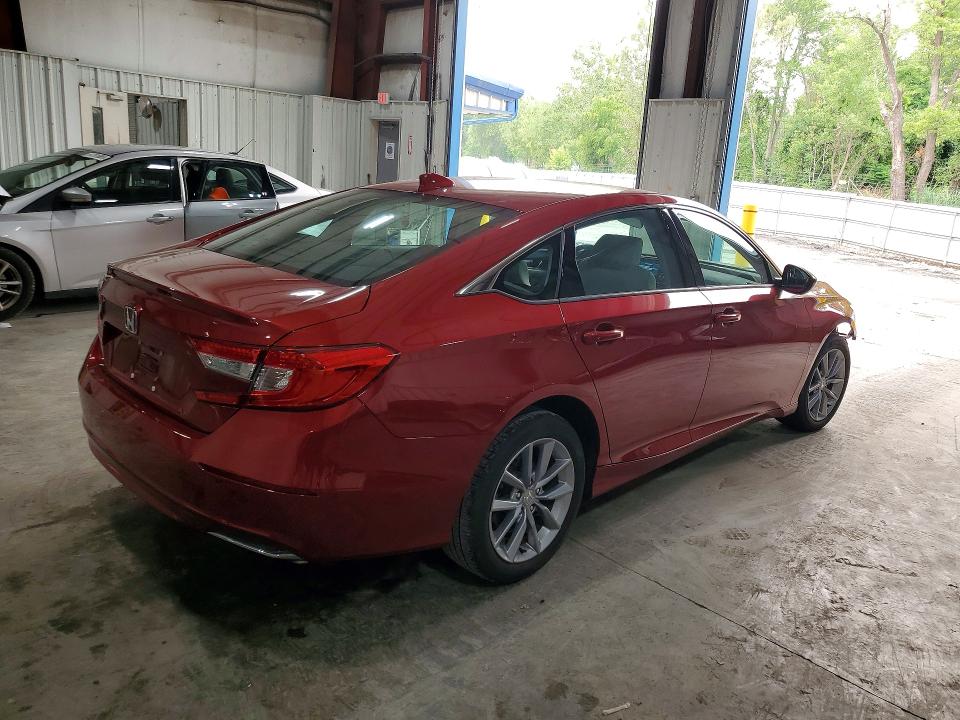 2021 Honda Accord VIN 1HGCV1F14MA038711 COPART salvage auction — FRONT END, Ny - Mv-907A Salvage Certificate, sold $1,450 on 2026-07-20 (photo 3)