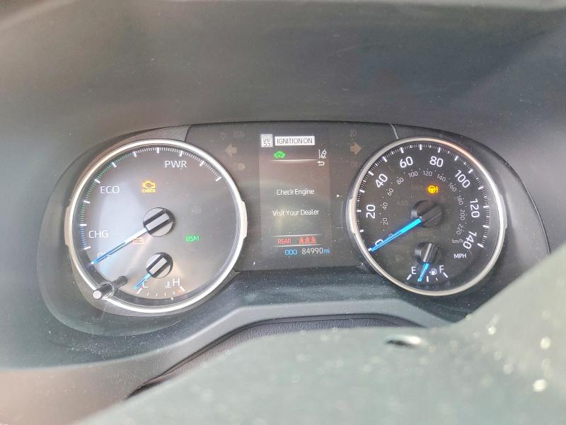 2020 Toyota Rav 4 VIN JTMRWRFV6LD548451 COPART salvage auction — FRONT END, Oh - Cert Of Title-Salvage, sold $300 on 2026-07-24 (photo 9)
