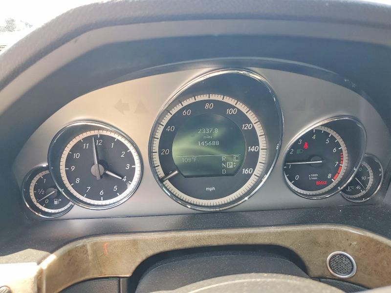 2010 Mercedes-benz E-klasse VIN WDDHF5GB3AA076139 COPART salvage auction — FRONT END, Id - Salvage Certificate Of Title, sold $625 on 2026-08-13 (photo 9)