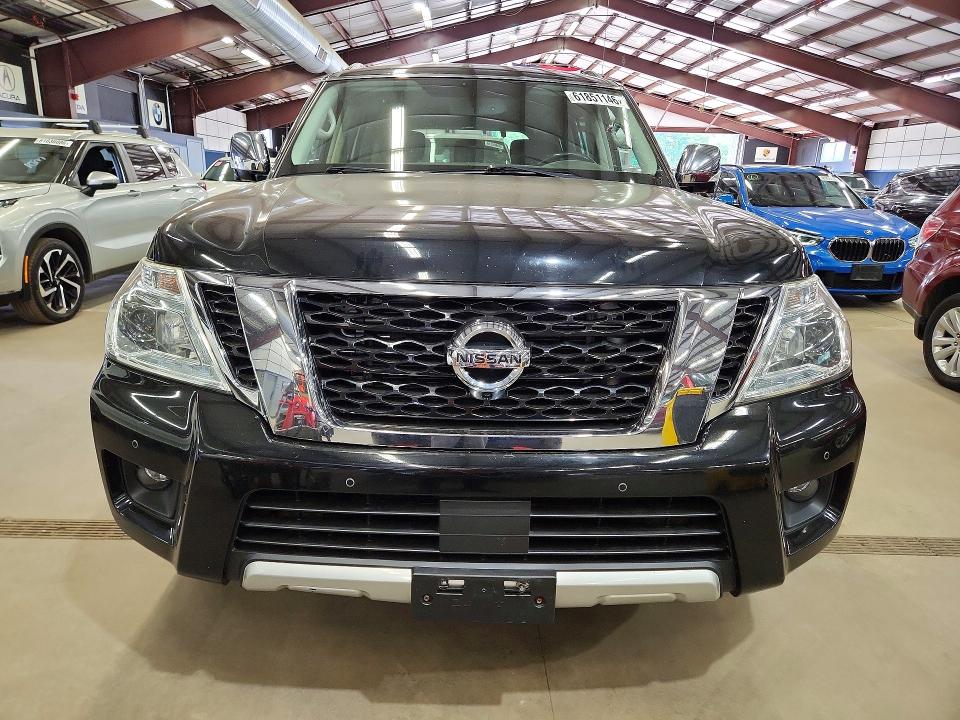 2018 Nissan Armada VIN JN8AY2NCXJX500787 COPART salvage auction — MINOR DENT/SCRATCHES, NY - CERTIFICATE OF TITLE (P), sold $7,900 on 2026-07-23 (photo 5)