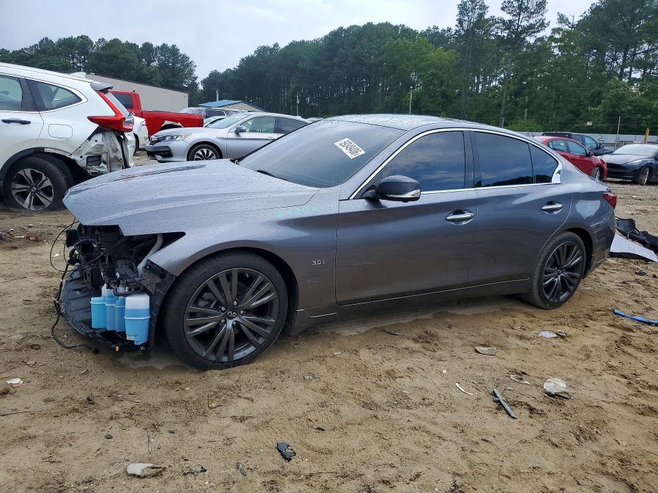 2020 Infiniti VIN JN1EV7AP7LM205567 COPART salvage auction — FRONT END, Md - Cert Of Salvage > 75% Damage, sold $925 on 2026-07-28 (photo 1)