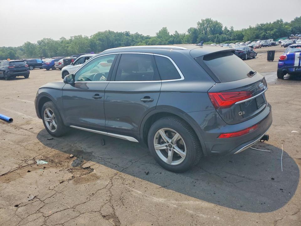 2021 Audi Q5 VIN WA1AAAFY8M2060293 COPART salvage auction — FRONT END, Ct - Cert Of Title-Salvage, sold $7,700 on 2026-07-31 (photo 2)