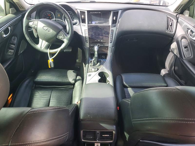 2017 Infiniti Q50 VIN JN1FV7AR7HM870756 COPART salvage auction — FRONT END, Va - Certificate Of Title, sold $4,000 on 2026-07-08 (photo 8)